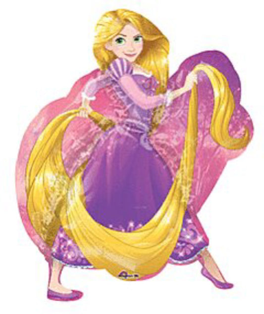 Rapunzel 31in Foil Balloon FLAT