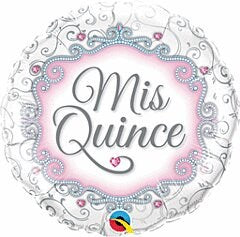Qualatex Mis Quince Jewels 18in Foil Balloon
