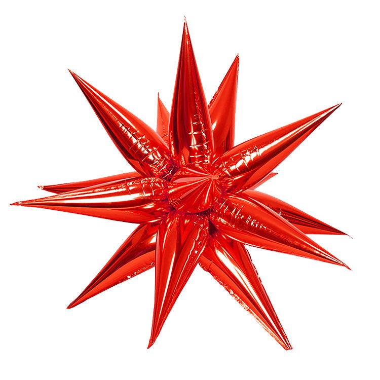 Star Burst Candy Apple 40 inch Foil Balloon 1ct