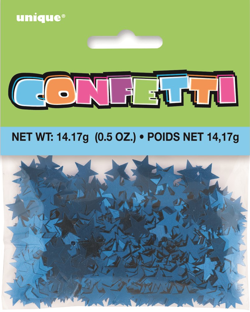 Confeti Estrella 0.5oz - Azul