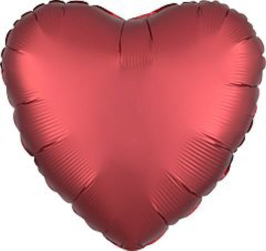 Sangría de globo de aluminio de 17 pulgadas Anagram Luxe Heart