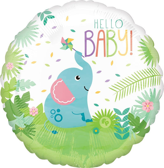 Fisher Price Hello Baby 17in Foil Balloon