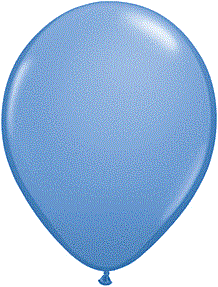Látex azul bígaro Qualatex de 11 pulgadas, 25 ct.