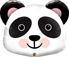Globo metalizado Qualatex Precious Panda de 31 pulgadas