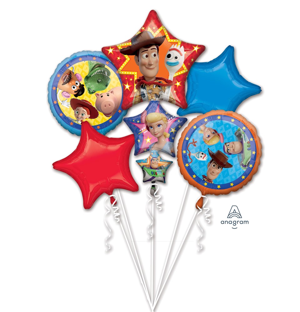 Anagram Toy Story 4 Balloon Bouquet 5ct