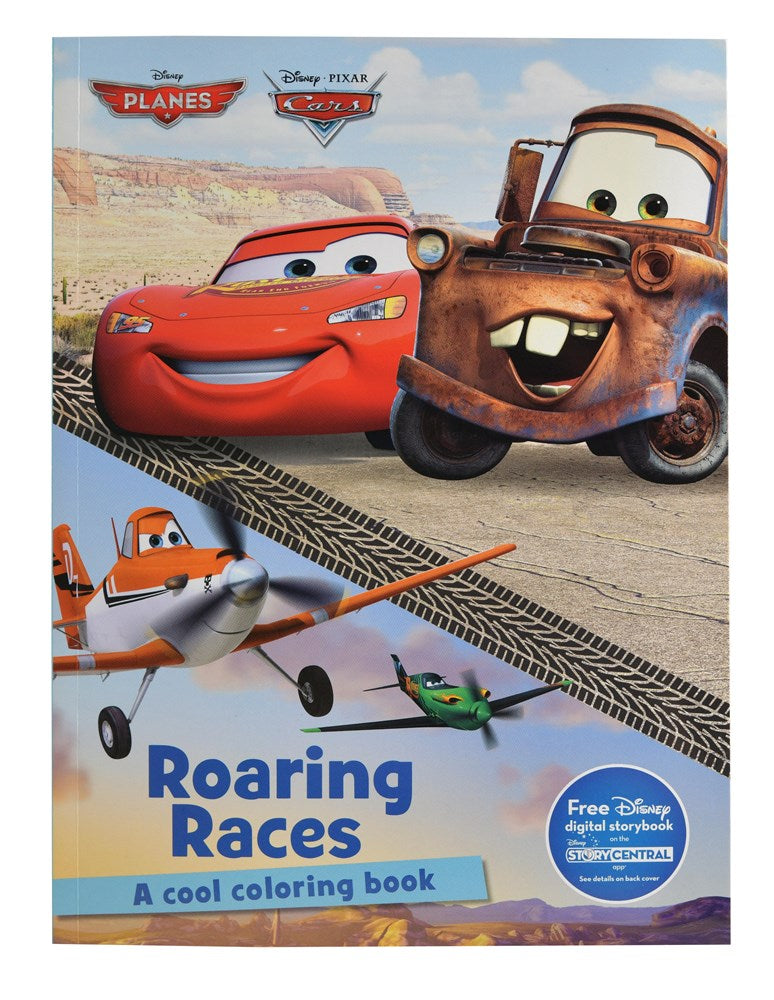 Disney Pixar Cars - Planes Color Fun Activity Book 32pg 8x11