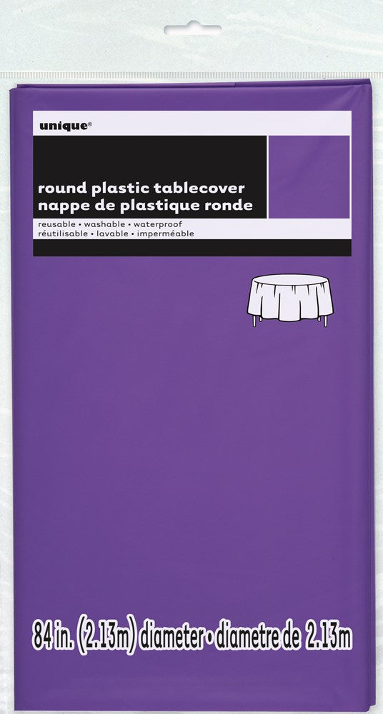 Neon Purple Tablecover 84in