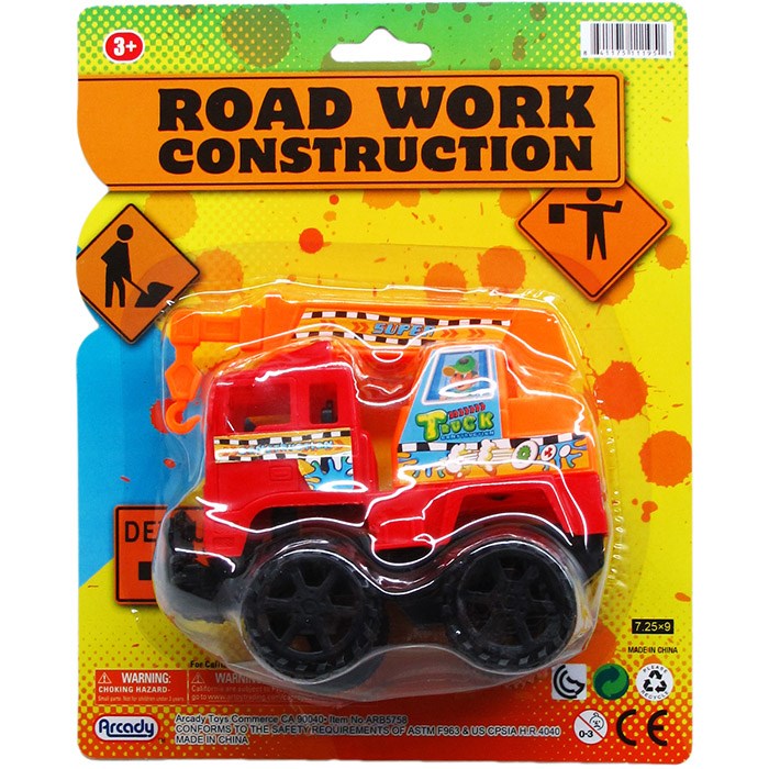 5.5In Construction Truck 4 Assorted Styles