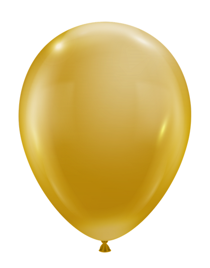 Gold 11in Luxe Latex Balloon 100ct