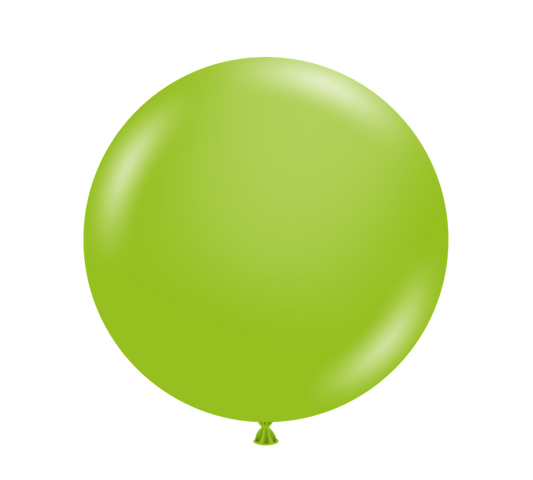 Tuftex Lime Green 24 inch Latex Balloons 1ct