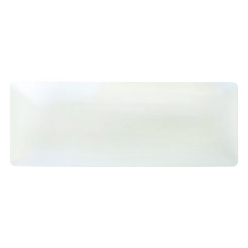 Sleek Trays 15.75in x 6in - White