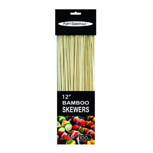 Bamboo Skewer 12in - 100ct
