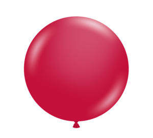 Tuftex Pearlized Starfire Red 24 inch Latex Balloons 25ct