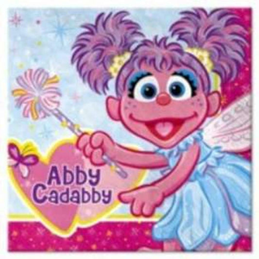 Abby Cadabby Napkin (L) 16ct - Toy World Inc