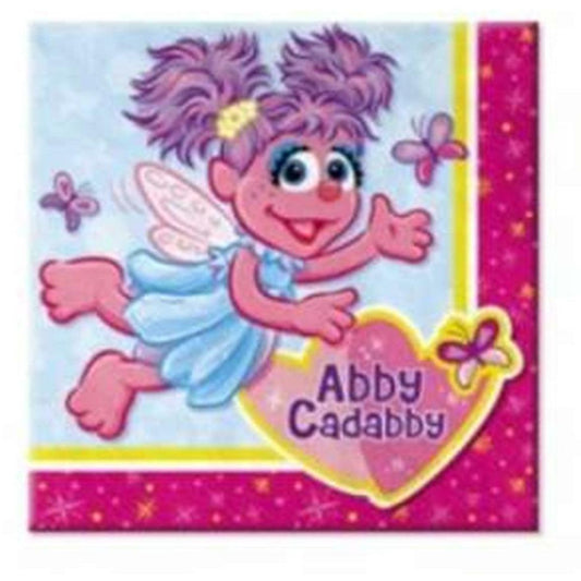 Abby Cadabby Napkin (S) 16ct - Toy World Inc