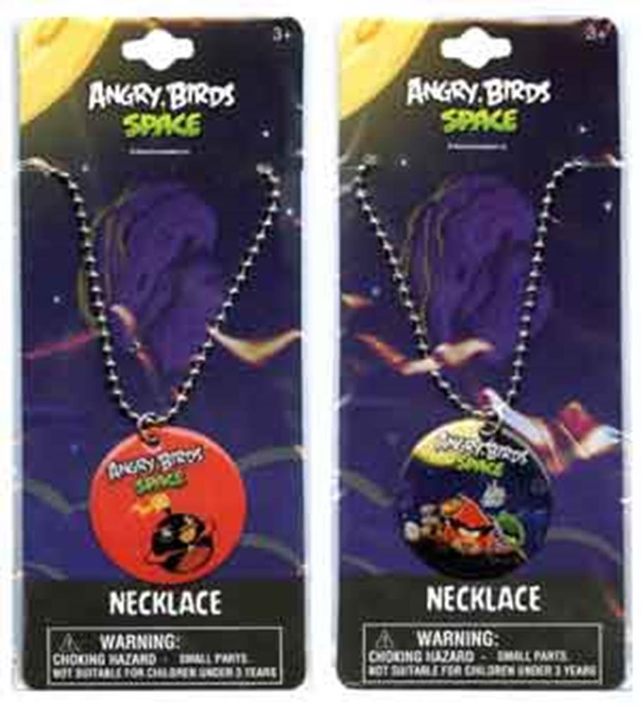 Angry Birds Space Round Metal Dogtag