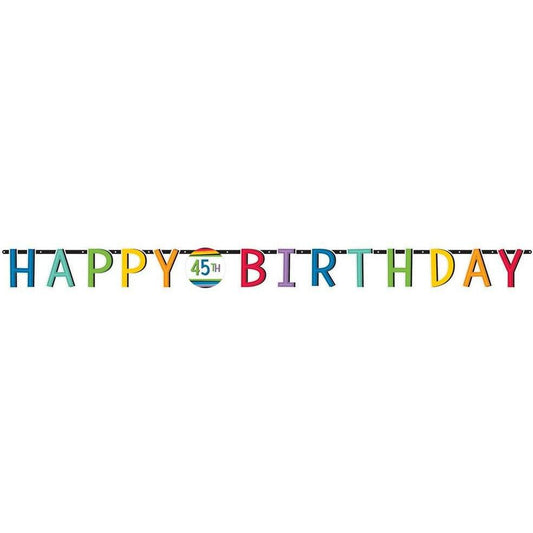 Add Any Age Letter Banner - Toy World Inc