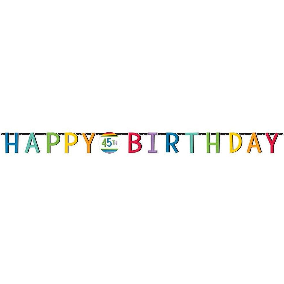 Add Any Age Letter Banner - Toy World Inc