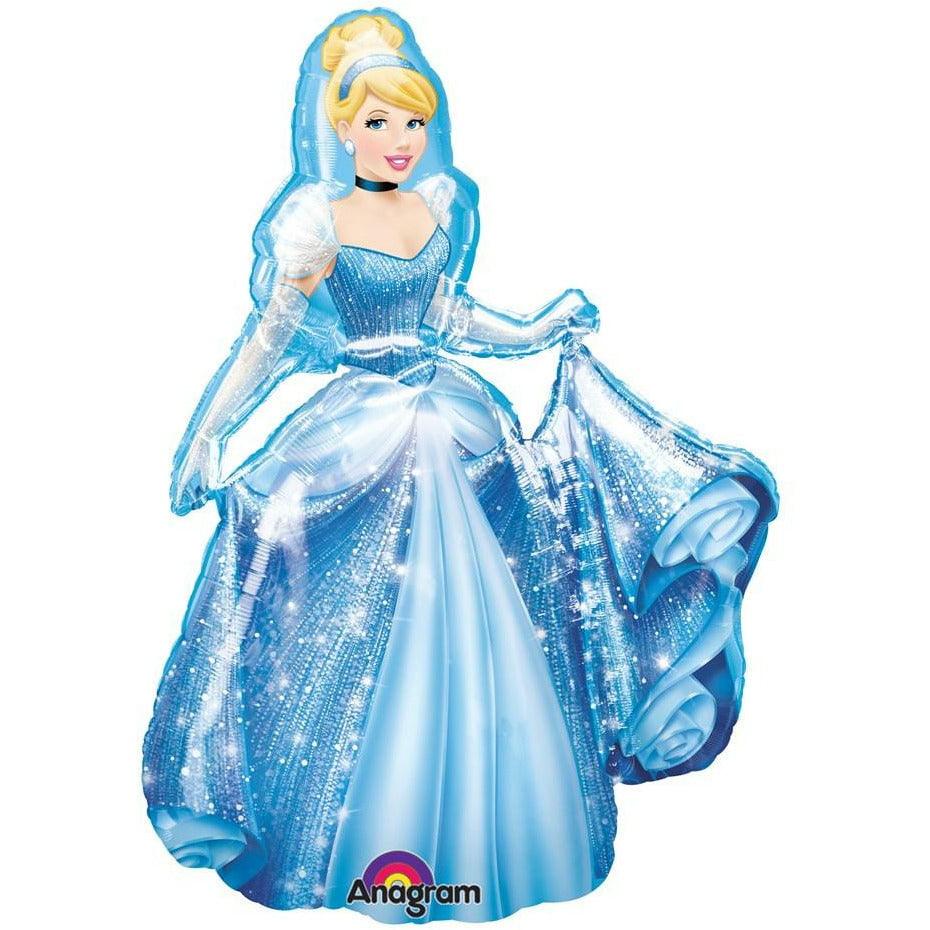 Anagram 33in Cinderella Shaped Foil Balloon - Toy World Inc