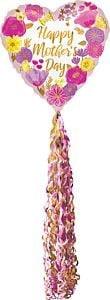 Anagram Floral Mother's Day 84in Airwalker Balloon - Toy World Inc