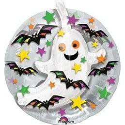 Anagram Ghost and Bats Insider 24in Foil Balloon - Toy World Inc