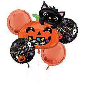 Anagram Halloween Night Bouquet Foil Balloons - Toy World Inc