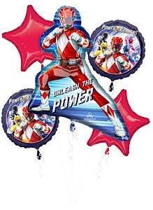 Anagram Power Rangers Bouquet Foil Balloons - Toy World Inc