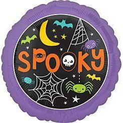 Anagram Spooky Web/Spiders 17in Foil Balloon FLAT - Toy World Inc