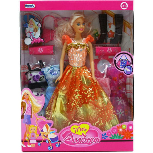 Andrea Doll 11.5in - Toy World Inc