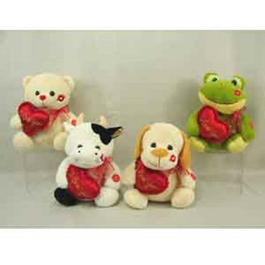 Animal Friends Kissing Sound 10 in - Toy World Inc