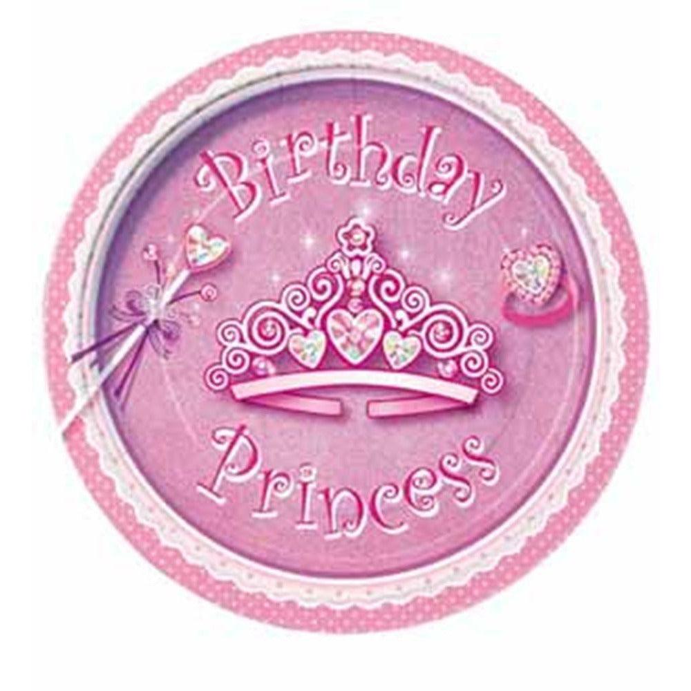 B-Day Princess Plate (L) 12 - Toy World Inc