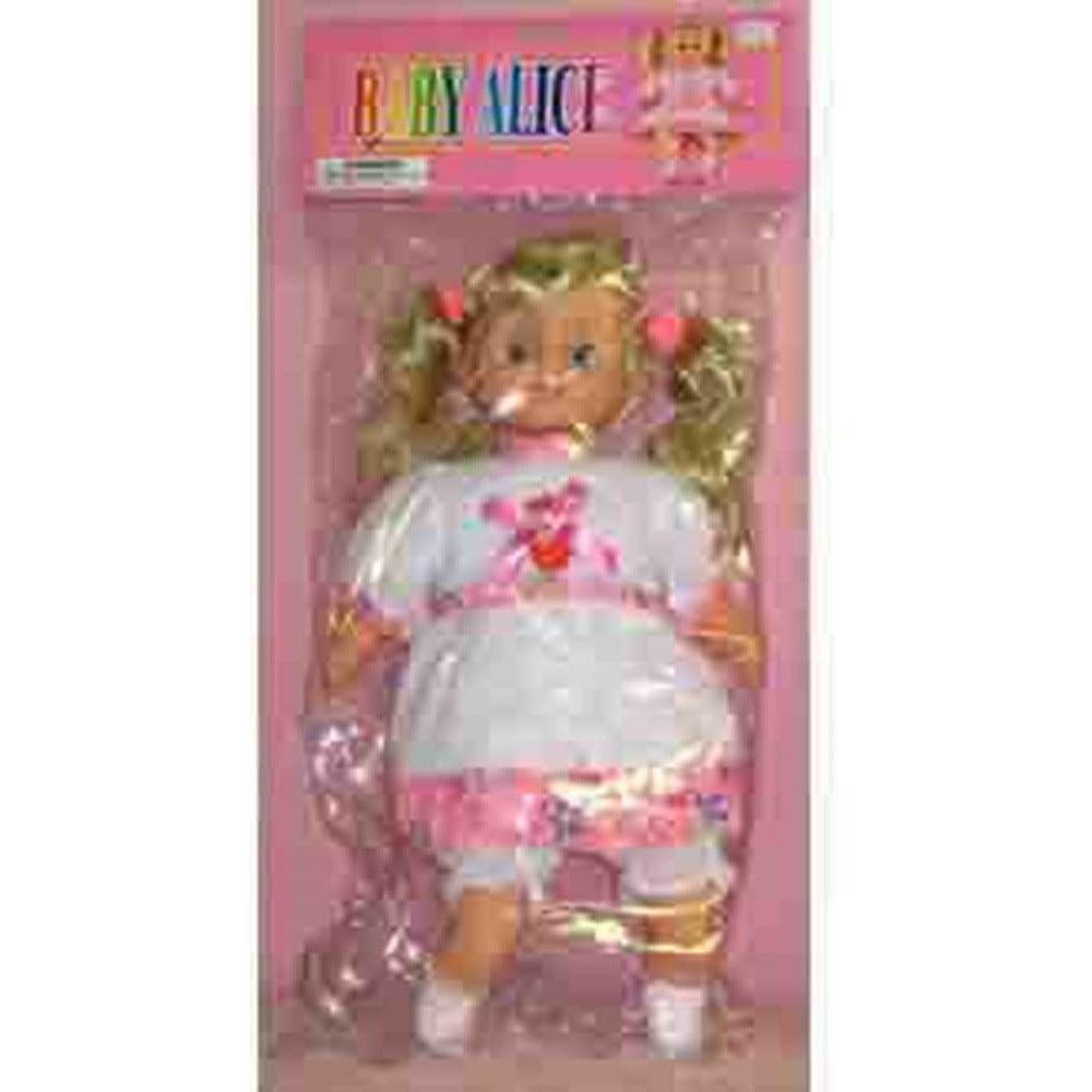 Baby Alice Talking Doll 16in (Bag) - Toy World Inc