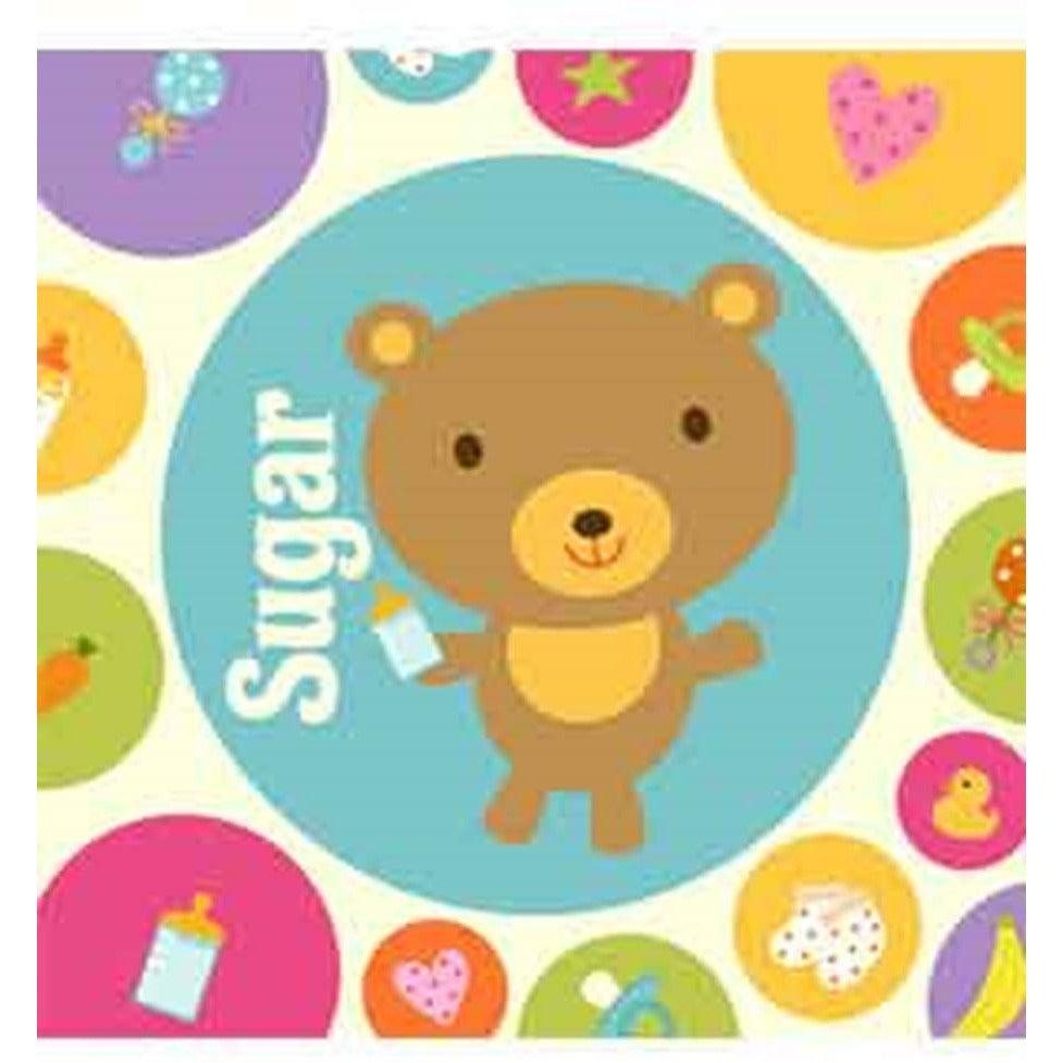 Baby Animal Dots Napkin (S) 16ct - Toy World Inc