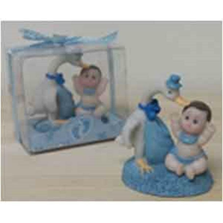 Baby Next to Stork Blue 12ct - Toy World Inc