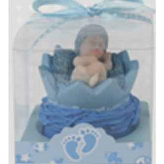 Baby on an egg and Nest Blue 12ct - Toy World Inc