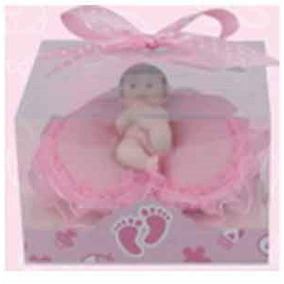 Baby on Pillow with Storkpk 12ct - Toy World Inc