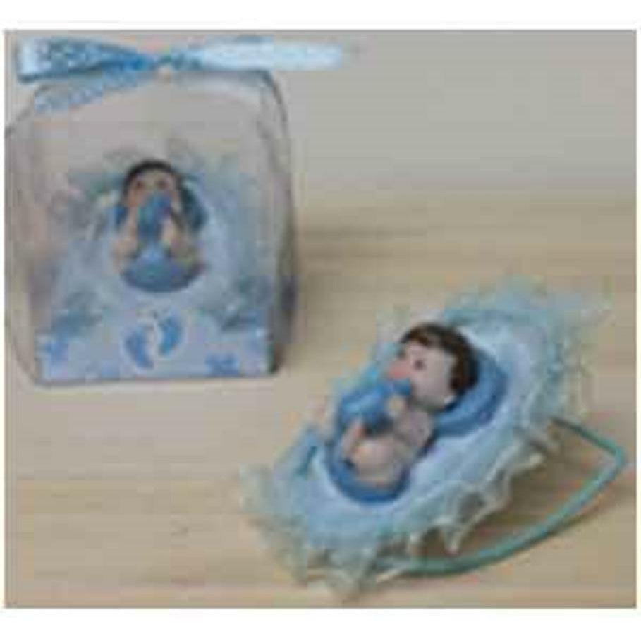 Baby on Swing Blue 12ct - Toy World Inc