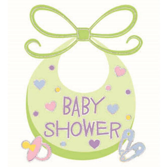 Baby Shower Glittered Cutouts - Toy World Inc