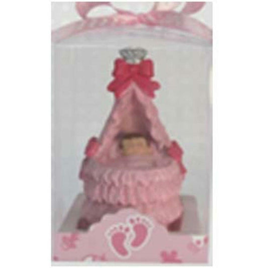 Baby Sleep in Bassinet Pink 12ct - Toy World Inc