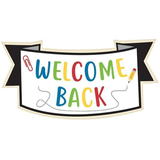 Back To School Paper Cutouts 12ct - Toy World Inc