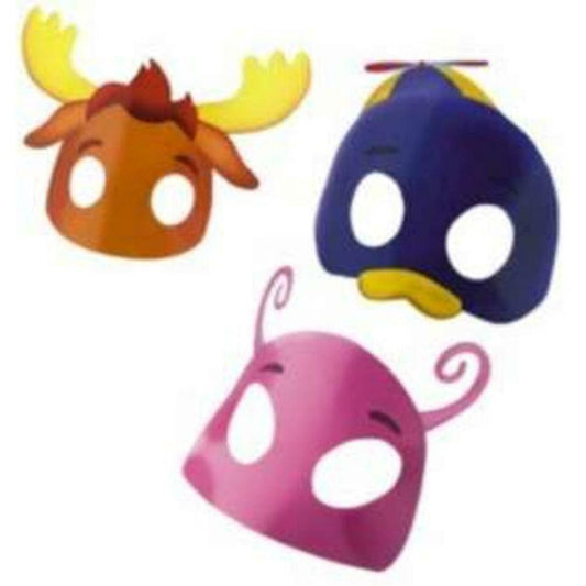 Backyardigans Masks 6ct - Toy World Inc
