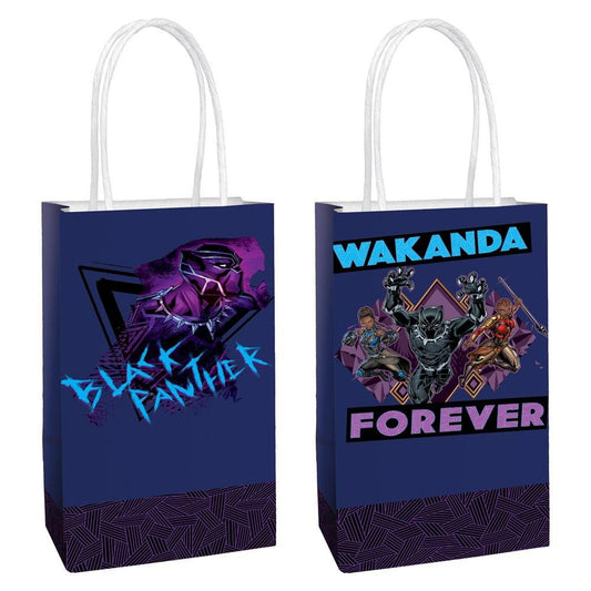 Bag Pr Kraft Black Panther Wakanda Fv 8ct - Toy World Inc