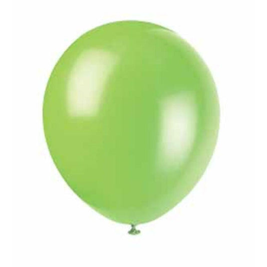 Balloon 12in - Lime Green 15ct - Toy World Inc