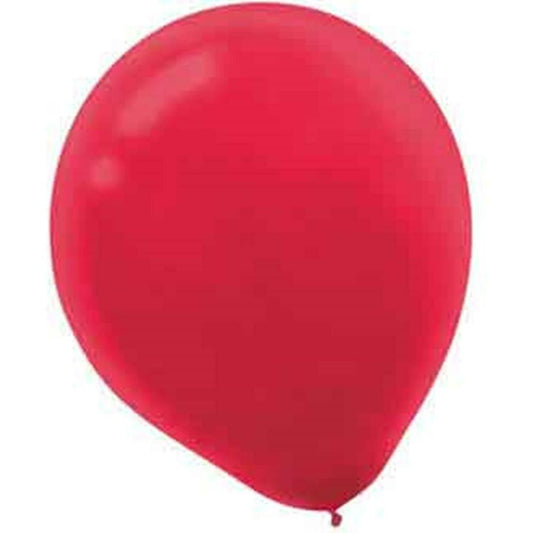 Balloon 12in - Red 25ct - Toy World Inc