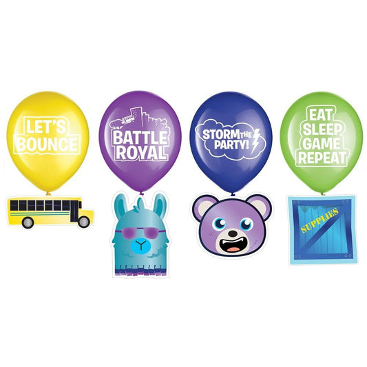 Balloon Battle Royal Deco Kit 6ct - Toy World Inc