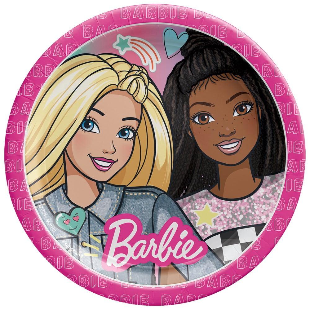 Barbie Dream Together 9in Plate 8ct 8ct - Toy World Inc