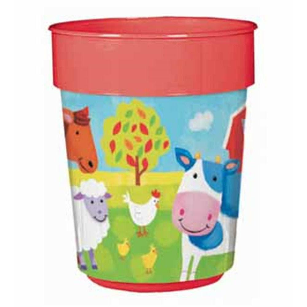 Barnyard Fun Plastic Cup - Toy World Inc