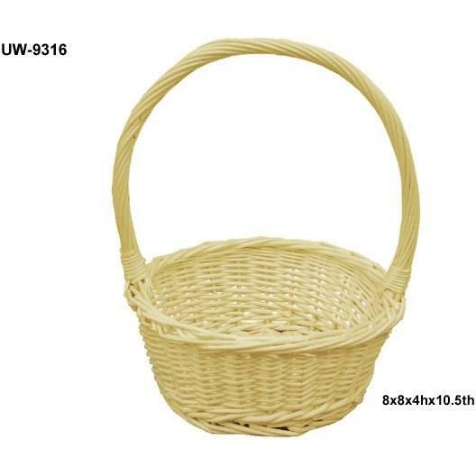 Basket Round 8x8x4x10-5 H Thin Rim - Toy World Inc