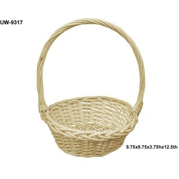 Basket Round Thick Rim Long Handle 10in - Toy World Inc