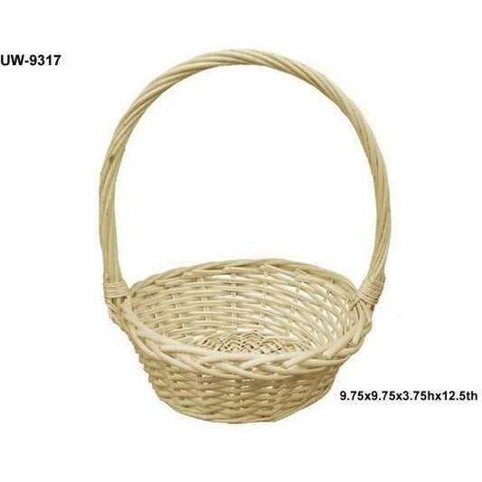 Basket Round Thick Rim Long Handle 10in - Toy World Inc